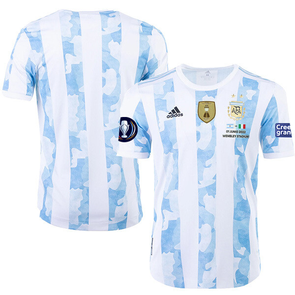 Argentina Authentic Home Jersey 2021 Winner Version By Adidas