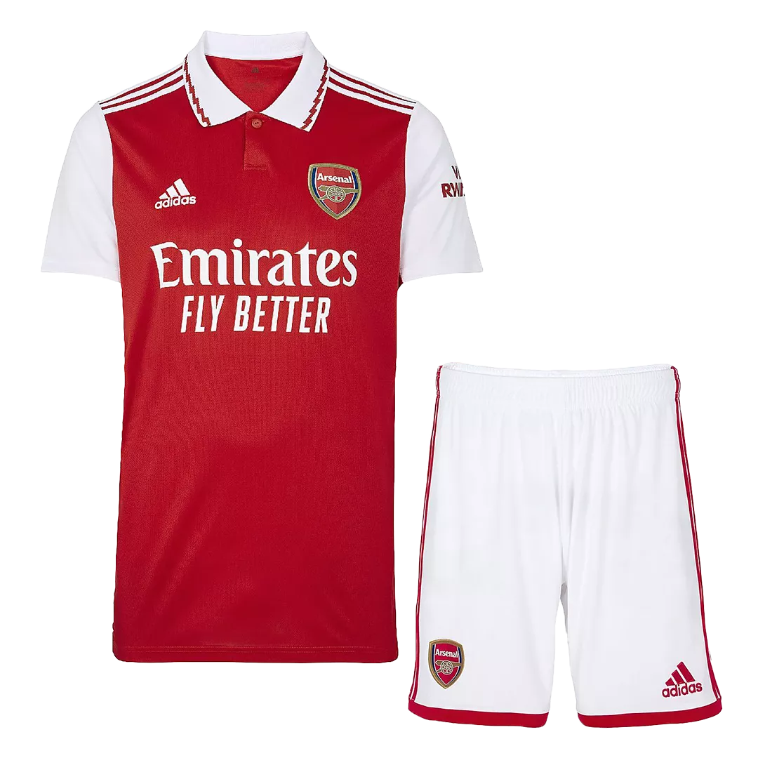 Youth Arsenal Jersey Kit 2022/23 Home