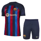 Youth Barcelona Jersey Kit 2022/23 Home - elmontyouthsoccer