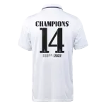 CHAMPIONS #14 Real Madrid Jersey 2022/23 Home - elmontyouthsoccer