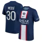 Messi #30 PSG Jersey 2022/23 Authentic Home - ijersey