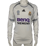 Real Madrid Jersey 2006/07 Home Retro Adidas - Long Sleeve