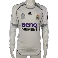 Real Madrid Jersey 2006/07 Home Retro - Long Sleeve - elmontyouthsoccer