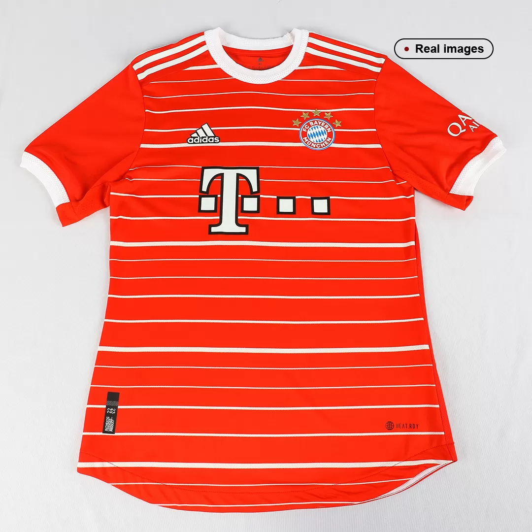 Bayern Munich adidas 2022/23 Home Authentic Jersey - Red