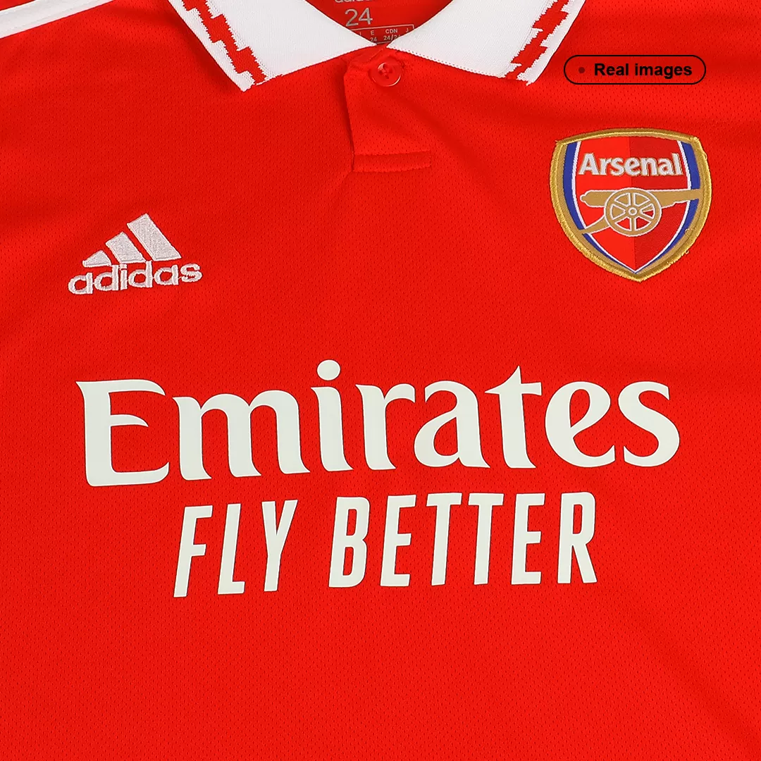 Youth Arsenal Jersey Kit 2022/23 Home - elmontyouthsoccer