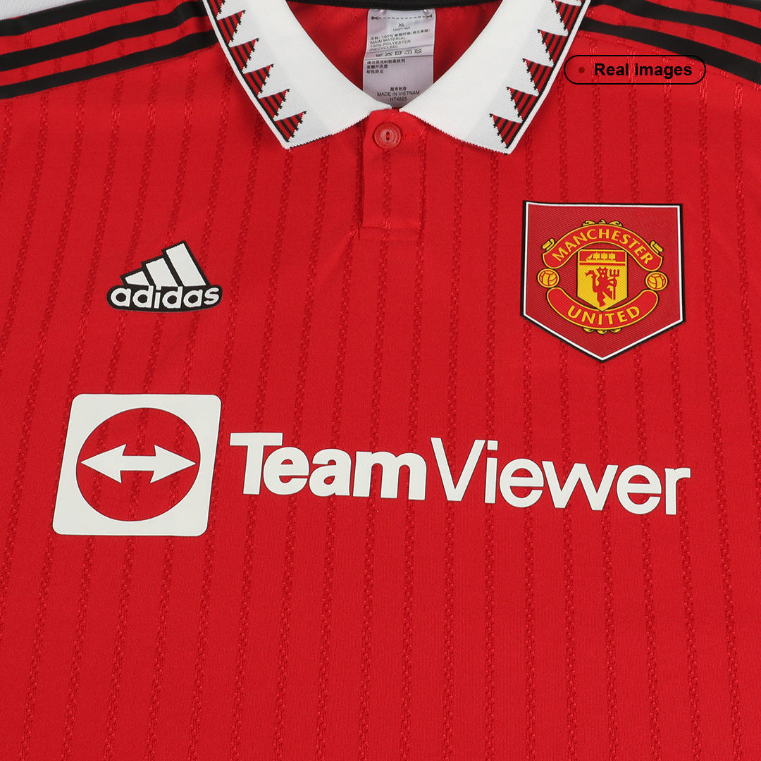 Manchester United Home Authentic Shirt 2022-23