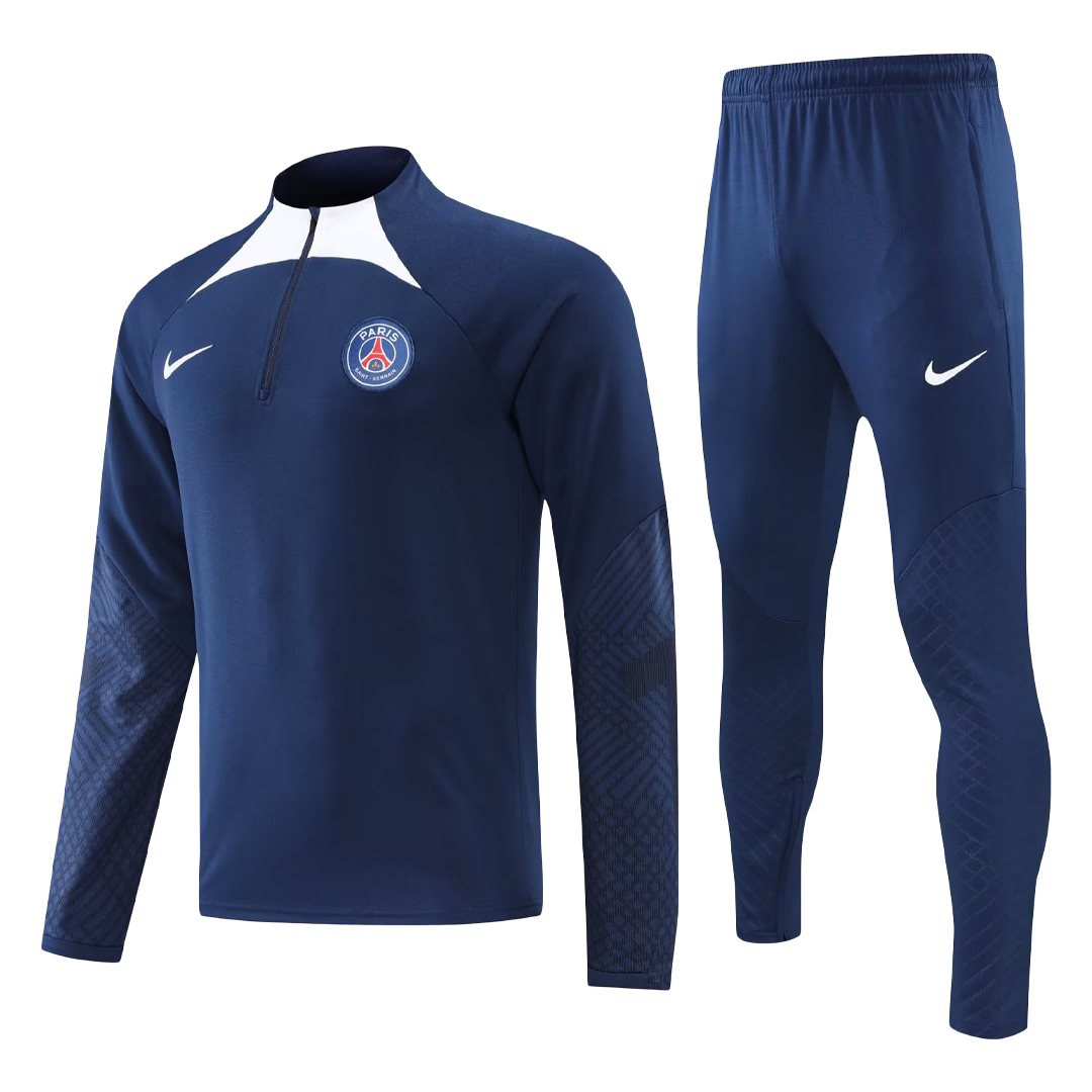 nike psg tracksuit blue