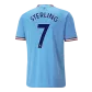 STERLING #7 Manchester City Jersey 2022/23 Home - elmontyouthsoccer