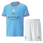 Youth Manchester City Jersey Kit 2022/23 Home - elmontyouthsoccer