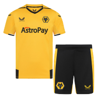 Youth Wolverhampton Wanderers Jersey Kit 2022/23 Home