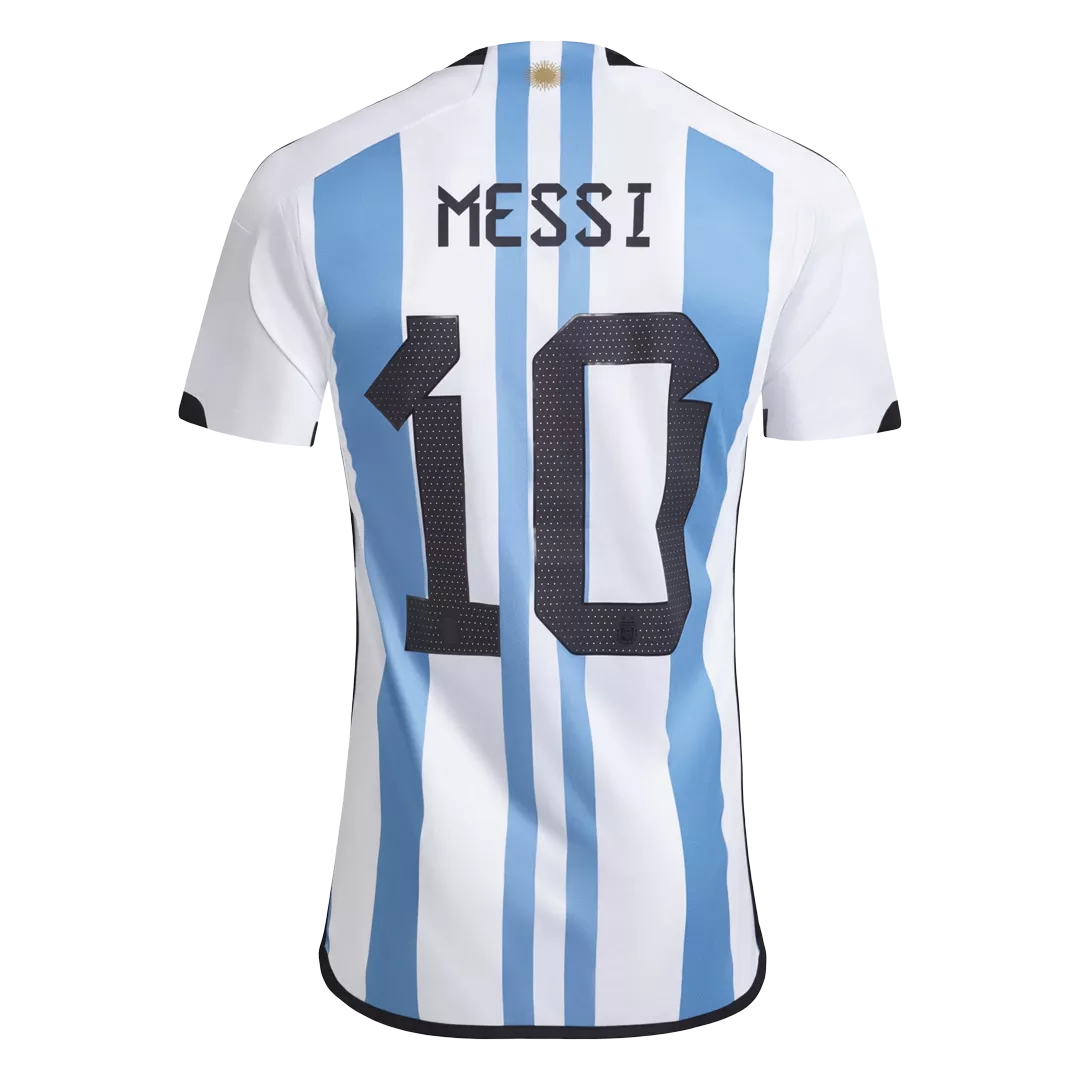 Messi #10 Argentina Jersey 2022 Home World Cup