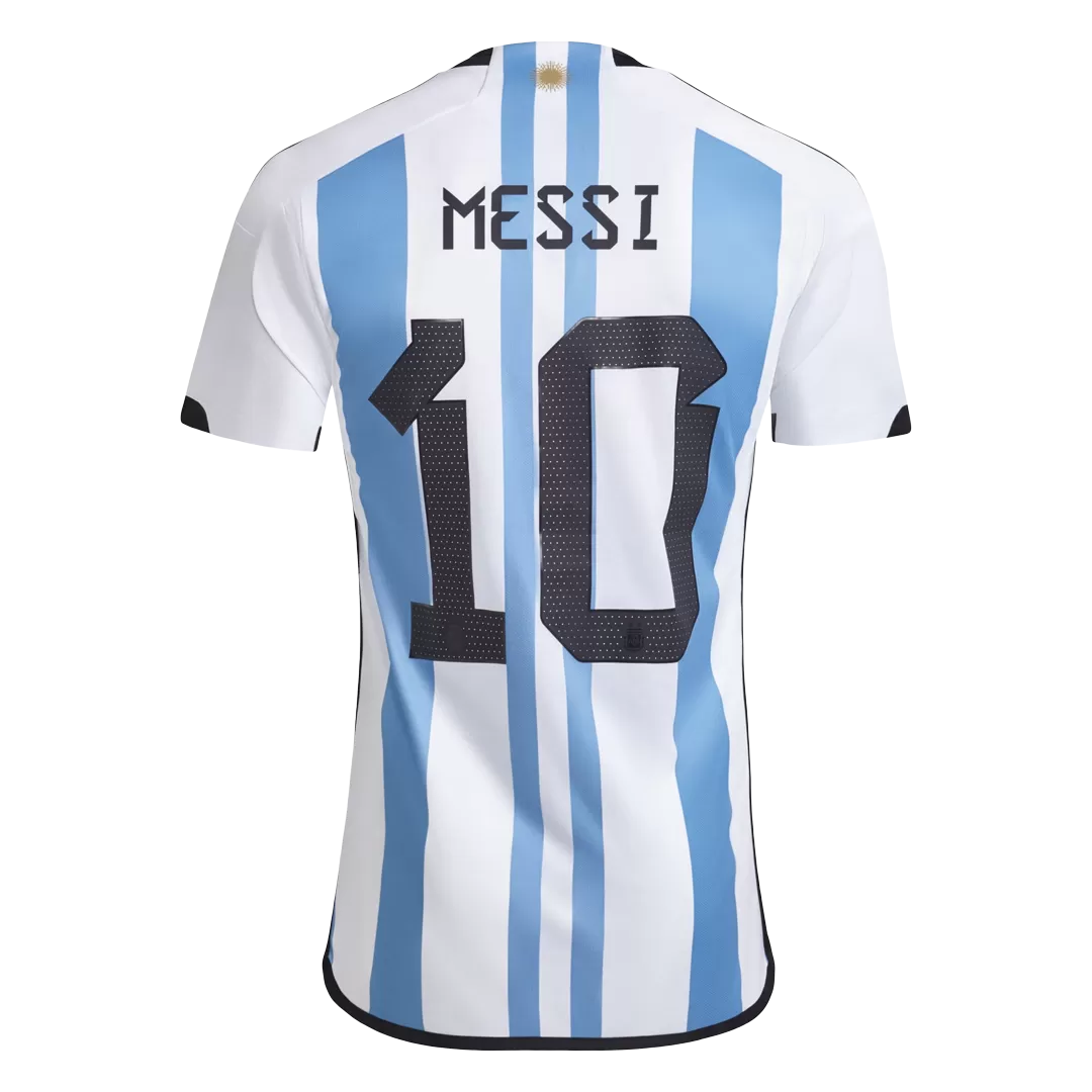 Messi 10 Argentina Jersey 2022 Home Adidas World Cup Elmont Youth Soccer