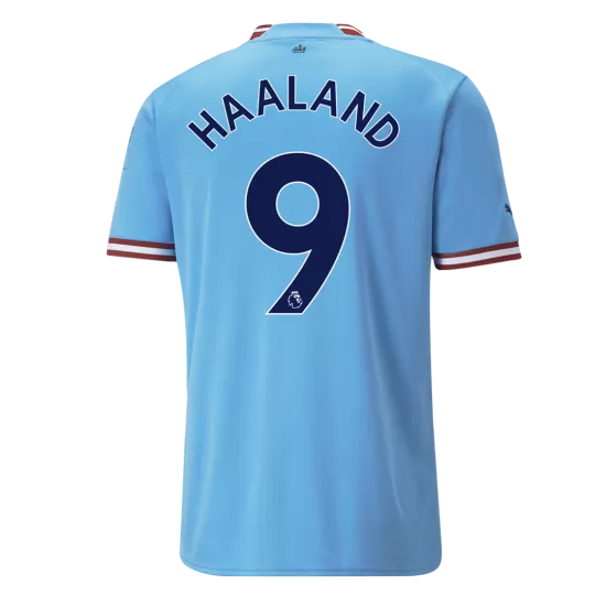 HAALAND #9 Manchester City Jersey 2022/23 Home - elmontyouthsoccer