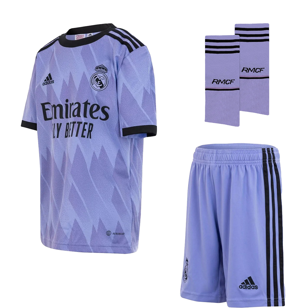 Buy Official 2022-2023 Real Madrid Long Sleeve Away Shirt (BENZEMA 9)