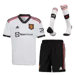 Youth Manchester United Jersey Whole Kit 2022/23 Away - elmontyouthsoccer
