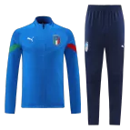 Italy Jacket Tracksuit 2022/23 - Blue - elmontyouthsoccer