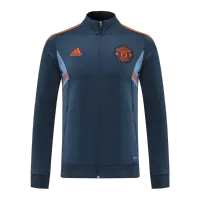 Manchester United Training Jacket 2022/23 - Blue&Gray - elmontyouthsoccer
