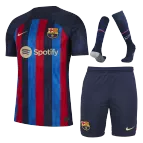 Youth Barcelona Jersey Whole Kit 2022/23 Home - elmontyouthsoccer