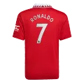 RONALDO #7 Manchester United Jersey 2022/23 Home - elmontyouthsoccer