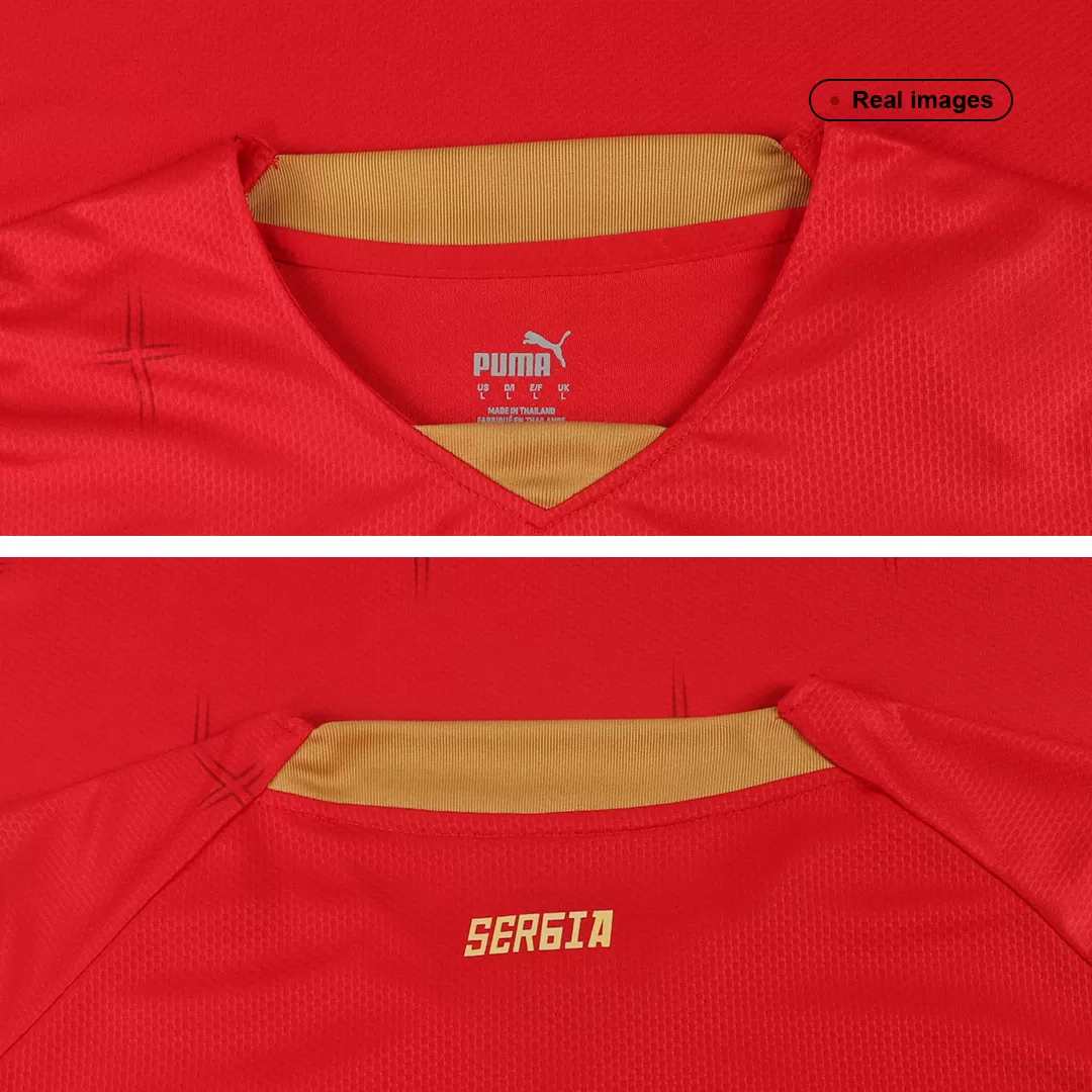 Serbia Soccer Jersey Home Replica World Cup 2022