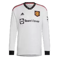 Manchester United Away Jersey 2022/23 - Long Sleeve - elmontyouthsoccer