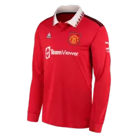Manchester United Home Jersey 2022/23 - Long Sleeve - ijersey
