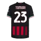 TOMORI #23 AC Milan Jersey 2022/23 Home - elmontyouthsoccer