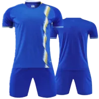 Customize Team Soccer Jersey Kit(Shirt+Short) - Blue - ijersey