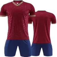 Customize Team Soccer Jersey Kit(Shirt+Short) - Navy Red - ijersey