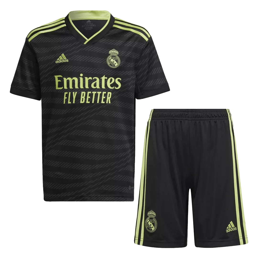 Youth Real Madrid Jersey Kit 2022/23 Third