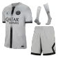 Youth PSG Jersey Whole Kit 2022/23 Away - elmontyouthsoccer