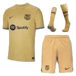 Barcelona Jersey Whole Kit 2022/23 Away - elmontyouthsoccer