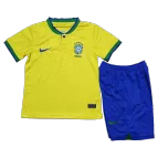 Youth Brazil Jersey Kit 2022 Home - elmontyouthsoccer