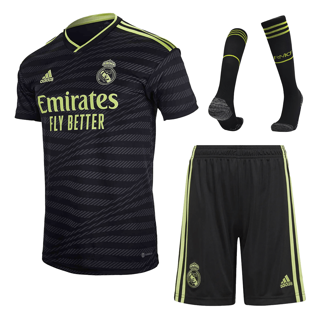 Real Madrid Jersey Whole Kit 2022/23 Third