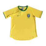 Brazil Home Jersey Retro 2000 By - elmontyouthsoccer