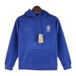 Brazil Hoodie Sweatshirt 2022/23 - Blue - elmontyouthsoccer