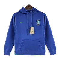 Brazil Hoodie Sweatshirt 2022/23 - Blue - elmontyouthsoccer