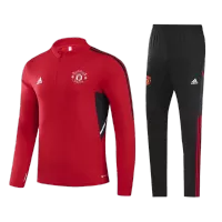 Manchester United Tracksuit 2022/23 - Red - elmontyouthsoccer