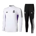 Real Madrid Tracksuit 2022/23 - White - elmontyouthsoccer