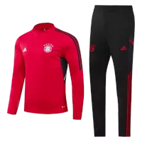 Bayern Munich Tracksuit 2022 Youth - Red - elmontyouthsoccer