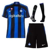 Youth Inter Milan Jersey Whole Kit 2022/23 Home - elmontyouthsoccer