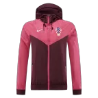 Croatia Hoodie Windbreaker Jacket 2022 - Pink - elmontyouthsoccer