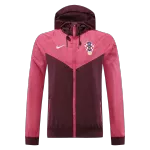 Croatia Hoodie Windbreaker Jacket 2022 - Pink - elmontyouthsoccer
