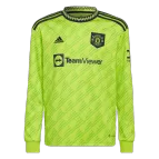 Manchester United Third Away Jersey 2022/23 - Long Sleeve - elmontyouthsoccer