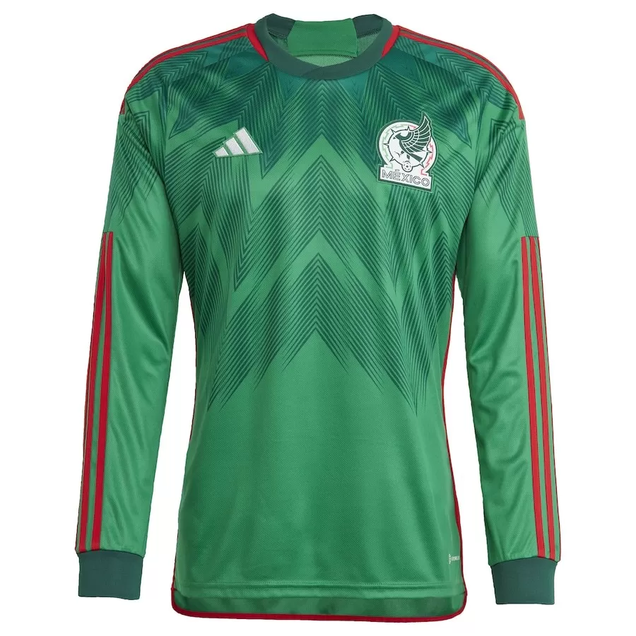 Youth Mexico Jersey Whole Kit 2022 Home World Cup