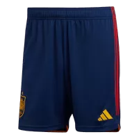 Spain Soccer Shorts 2022 Home World Cup - elmontyouthsoccer