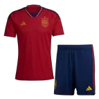 Spain Jersey Kit 2022 Home World Cup - elmontyouthsoccer
