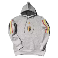 Belgium Hoodie Sweatshirt 2022/23 - Gray - elmontyouthsoccer