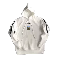 Argentina Hoodie Sweatshirt 2022 - White - elmontyouthsoccer