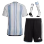 Argentina Jersey Whole Kit 2022 Home - ijersey